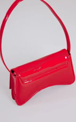 PrettyLittleThing Shoulder Bags*Gloss Baguette Shoulder Bag
