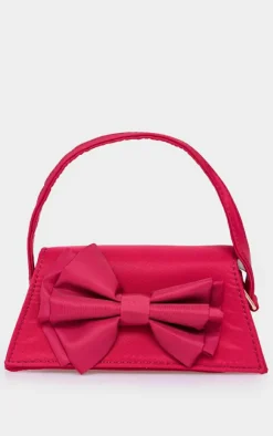 PrettyLittleThing Mini Bags*Nylon Oversized Bow Mini Bag