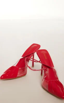 PrettyLittleThing Pumps*Point Capped Toe Sling Back Heeled Courts