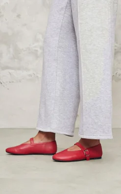 PrettyLittleThing Ballet Flats*PU Round Toe Ballet Pumps