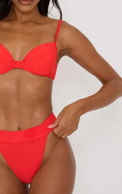 PrettyLittleThing Christmas Shop*Push Up Cupped Mix & Match Bikini Top