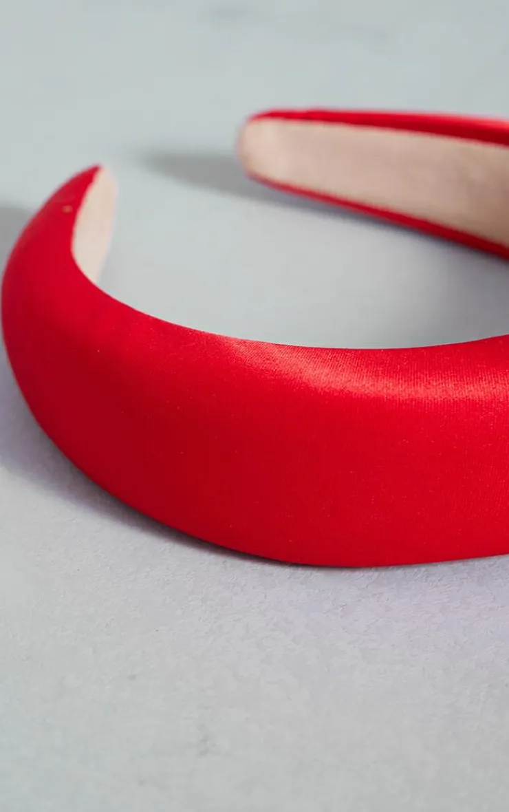 PrettyLittleThing Hair Accessories*Satin Padded Headband