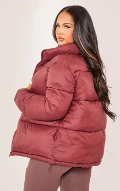 PrettyLittleThing Puffer Jackets*Shell Quilted Puffer Coat