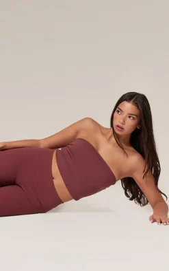 PrettyLittleThing Sleeveless Tops*Snatched Sculpt Bandeau Top