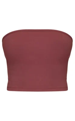 PrettyLittleThing Sleeveless Tops*Snatched Sculpt Bandeau Top