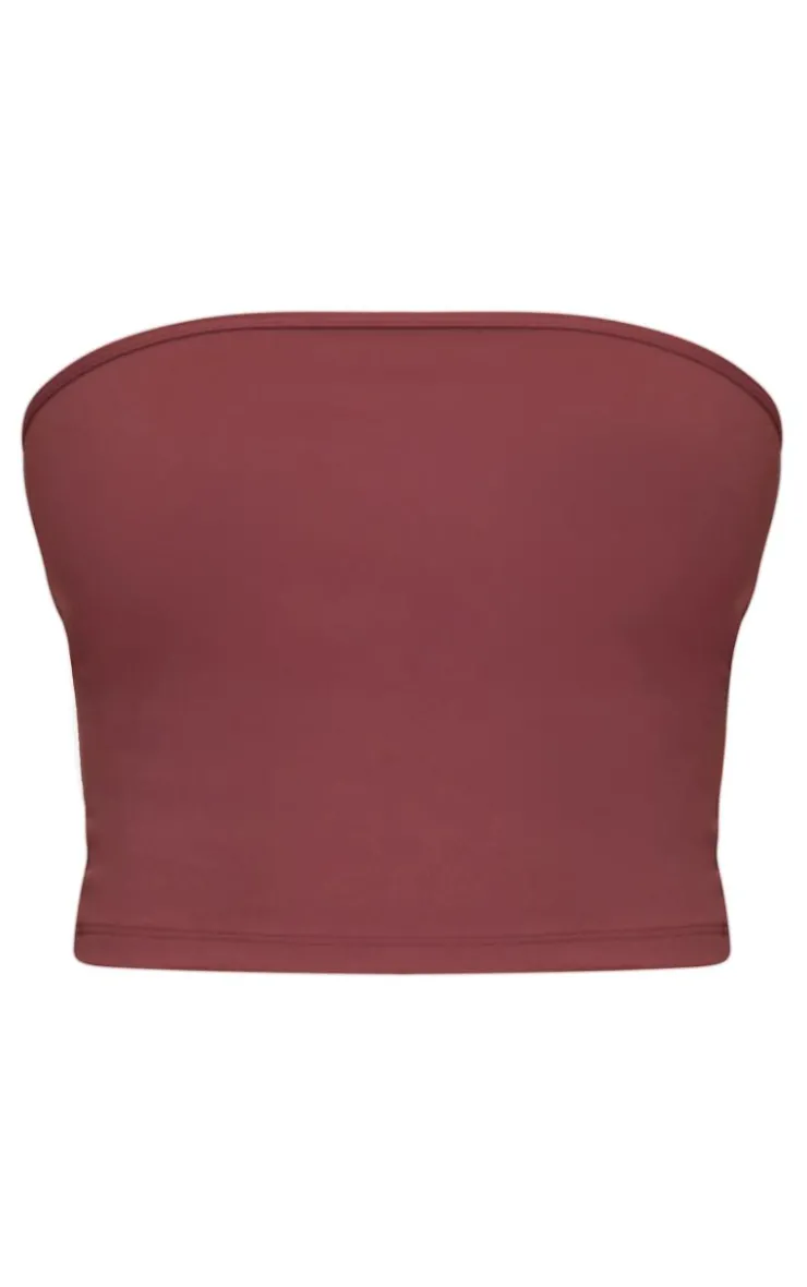 PrettyLittleThing Sleeveless Tops*Snatched Sculpt Bandeau Top