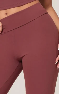 PrettyLittleThing Yoga Pants*Snatched Sculpt Foldover Pant