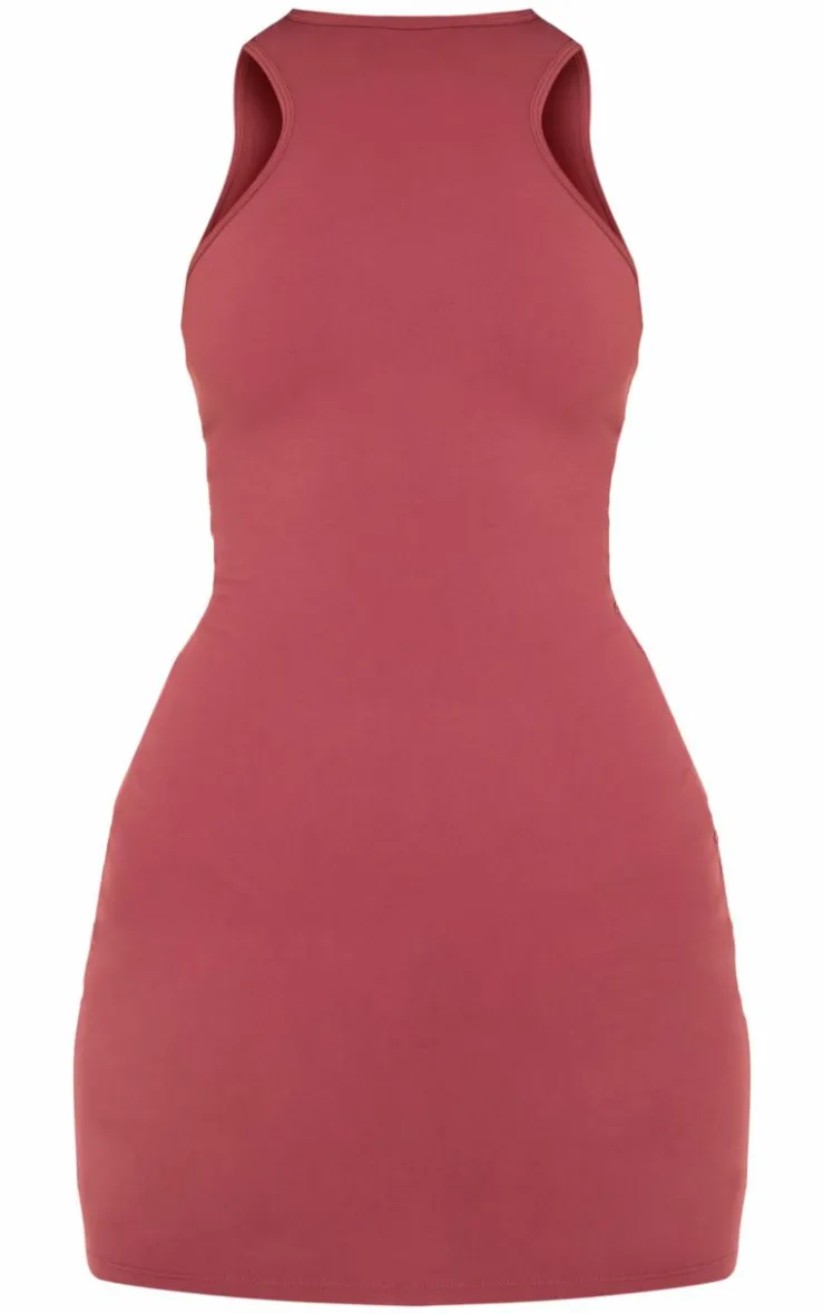PrettyLittleThing Snatched*Snatched Sculpt Racer Dress