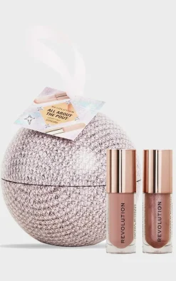 PrettyLittleThing Lip Gloss*Revolution All About The Pout Lip Gift Set