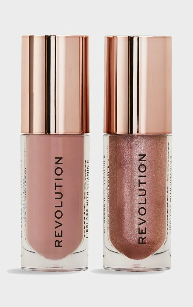 PrettyLittleThing Lip Gloss*Revolution All About The Pout Lip Gift Set