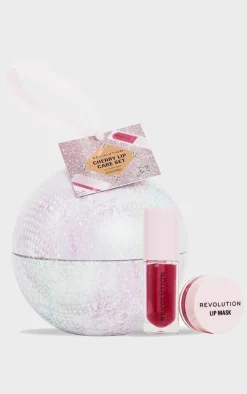 PrettyLittleThing Christmas Gifts*Revolution Cherry Lip Oil Gift Set