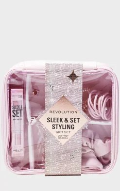 PrettyLittleThing Hair Care*Revolution Hair Sleek And Set Styling Gift Set