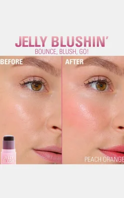 PrettyLittleThing Lipstick*Revolution Jelly Blush Stick Lip And Cheek Stain - Orange