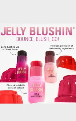 PrettyLittleThing Lipstick*Revolution Jelly Blush Stick Lip And Cheek Stain-
