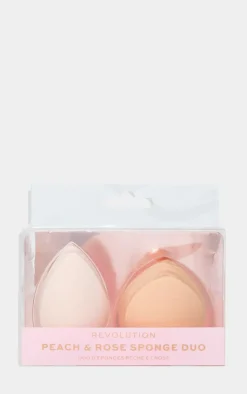 PrettyLittleThing Makeup Brushes & Tools*Revolution Peach and Petal Blending Sponge Duo