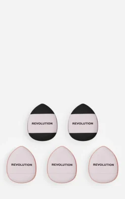 PrettyLittleThing Makeup Brushes & Tools*Revolution 5pk Mini Finger Puff Set
