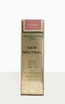 PrettyLittleThing Lipstick*Revolution Pro New Neutral Satin Matte Lipstick Stripped
