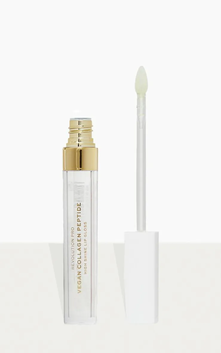 PrettyLittleThing Lip Gloss*Revolution Pro Vegan Collagen Peptide High Shine Lip Gloss Mode