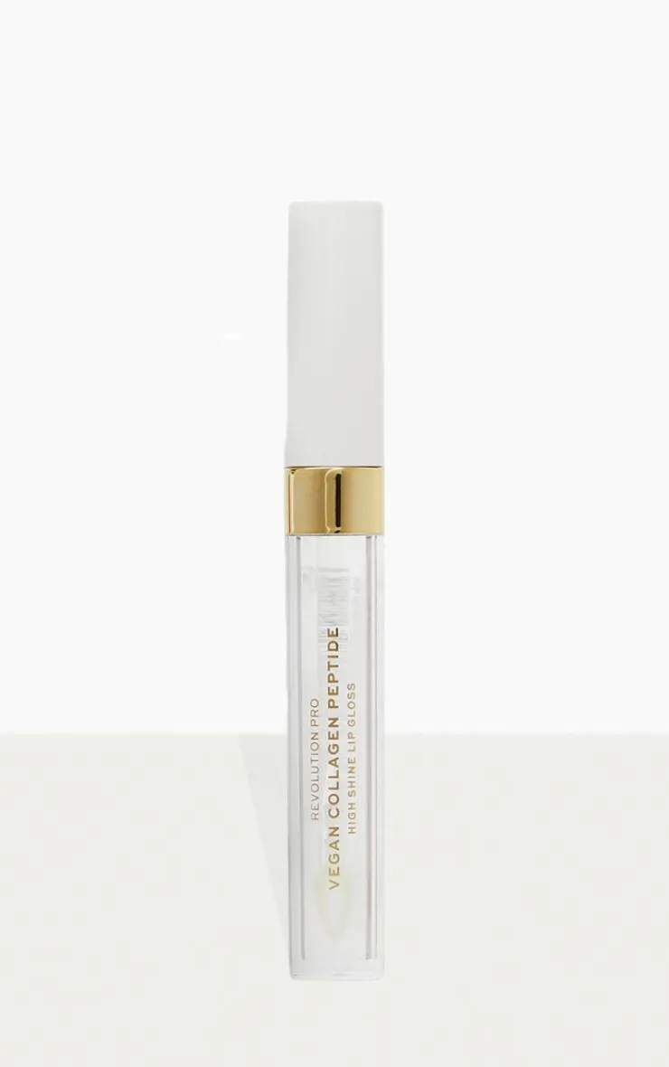 PrettyLittleThing Lip Gloss*Revolution Pro Vegan Collagen Peptide High Shine Lip Gloss Mode