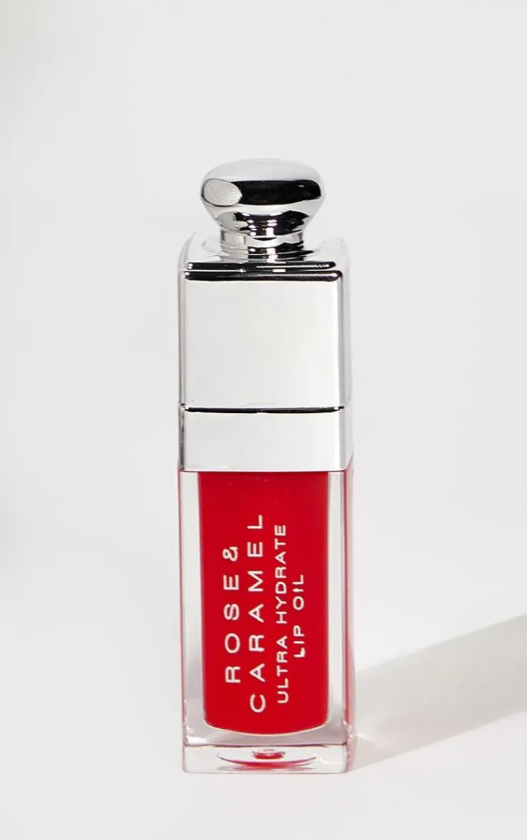 PrettyLittleThing Lip Gloss*Rose And Caramel Lip Oil - Pomegranate