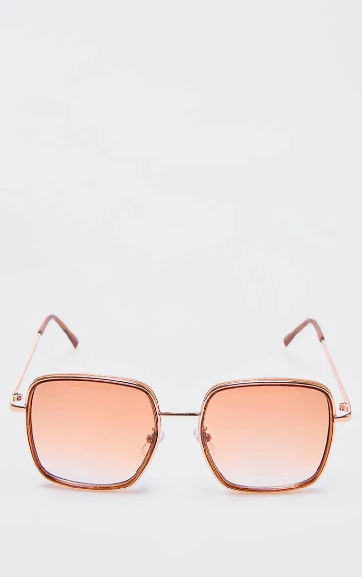PrettyLittleThing Square Sunglasses*Frame Oversized Square Sunglasses