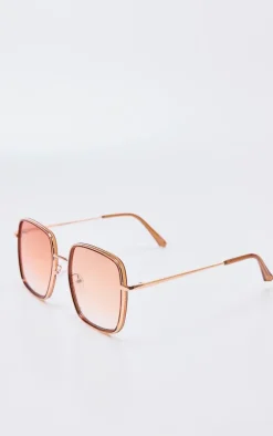 PrettyLittleThing Square Sunglasses*Frame Oversized Square Sunglasses