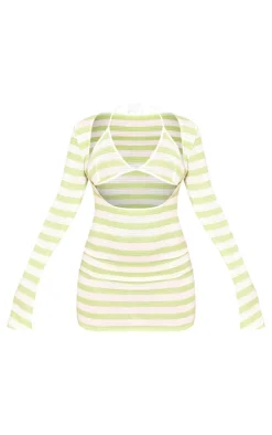 Cut Out Bralette Bodycon Dress-PrettyLittleThing Outlet