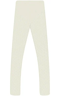 Outlet PrettyLittleThing Mesh Textured High Waisted Panties Flare Pants Sage Green