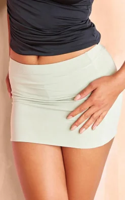 Slinky Basic Low Rise Extreme Micro Mini Skirt-PrettyLittleThing Outlet