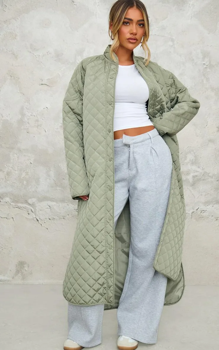 PrettyLittleThing Winter Coats & Jackets*Maxi Quilted Coat