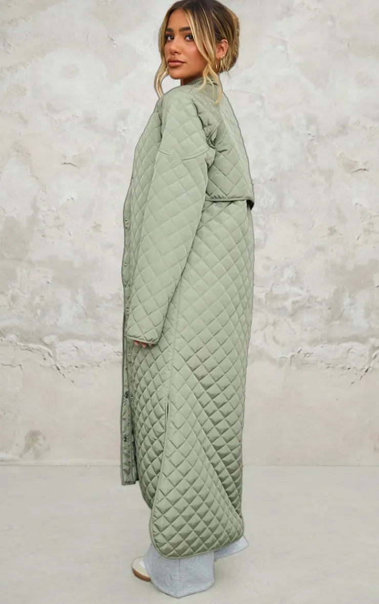 PrettyLittleThing Winter Coats & Jackets*Maxi Quilted Coat
