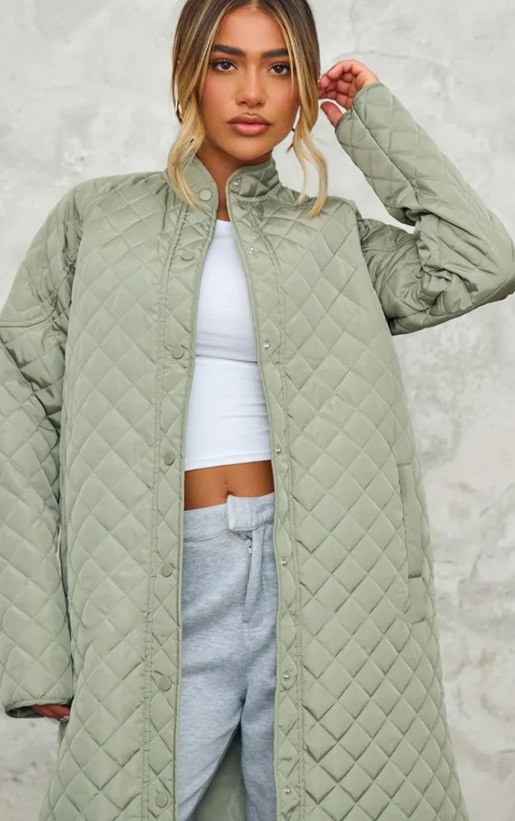 PrettyLittleThing Winter Coats & Jackets*Maxi Quilted Coat
