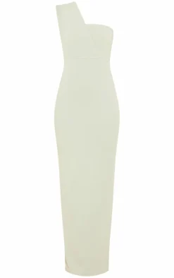 One Shoulder Maxi Dress-PrettyLittleThing Best