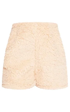 PrettyLittleThing Christmas Shop*Borg Pj Shorts