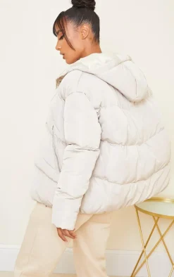 PrettyLittleThing Puffer Jackets*Hooded Padded Oversized Puffer Jacket