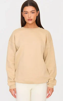 PrettyLittleThing Oversized Sweaters*Oversized Plain Fit Sweatshirt