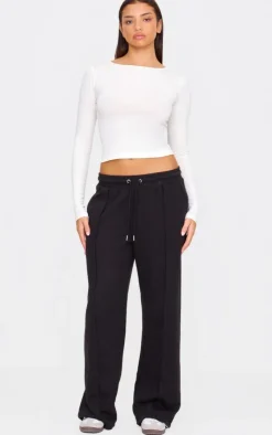 PrettyLittleThing T-Shirts*Premium Fitted Long Sleeve T Shirt