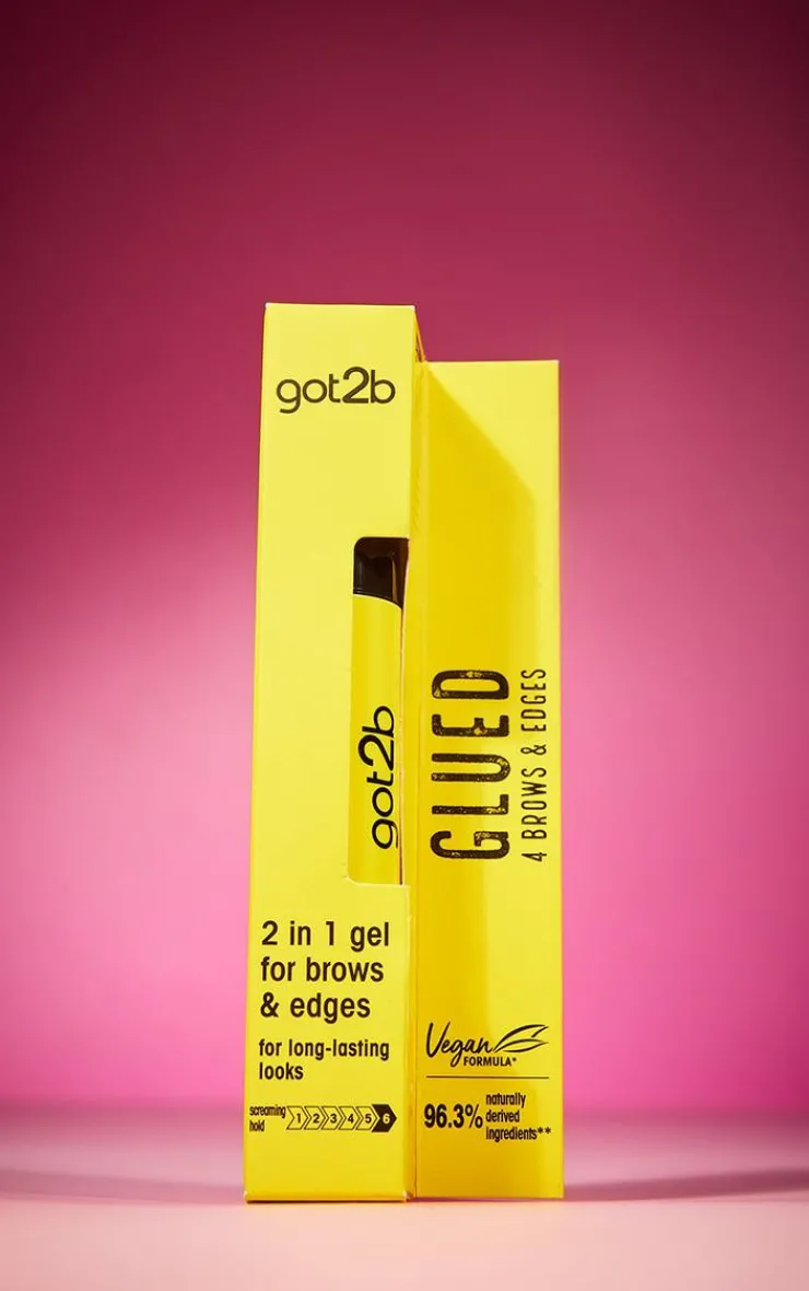 PrettyLittleThing Eyebrows*Schwarzkopf Got2b Glued 2in1 16ml For Brows And Fly Aways