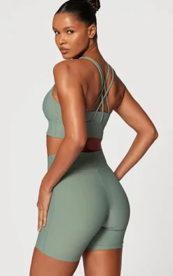 PrettyLittleThing Sports Bras*Active Rib Strappy Back Sports Bra