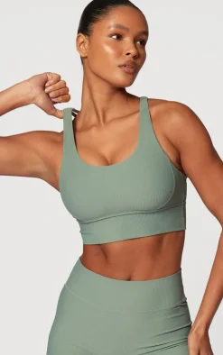 PrettyLittleThing Sports Bras*Active Rib Strappy Back Sports Bra
