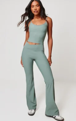 PrettyLittleThing Gym Wear*Active Rib Strappy Vest Top