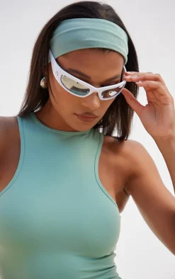 PrettyLittleThing Snatched*Snatched Sculpt Racer Dress