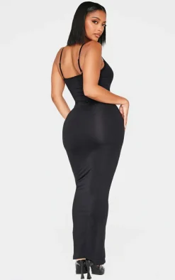 Shape Logo Seamless Maxi Dress-PrettyLittleThing New