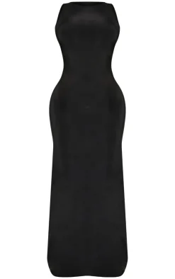Shape Open Back Rushed Maxi Dress-PrettyLittleThing Discount