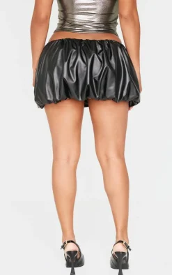 Shape Pvc Puff Ball Skirt-PrettyLittleThing Online