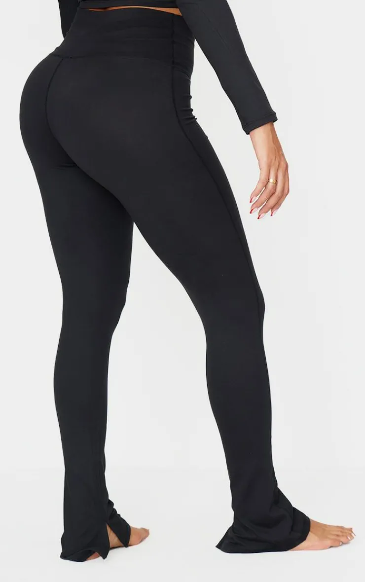 PrettyLittleThing Snatched*Shape Sculpt High Waisted Side Split Leggings