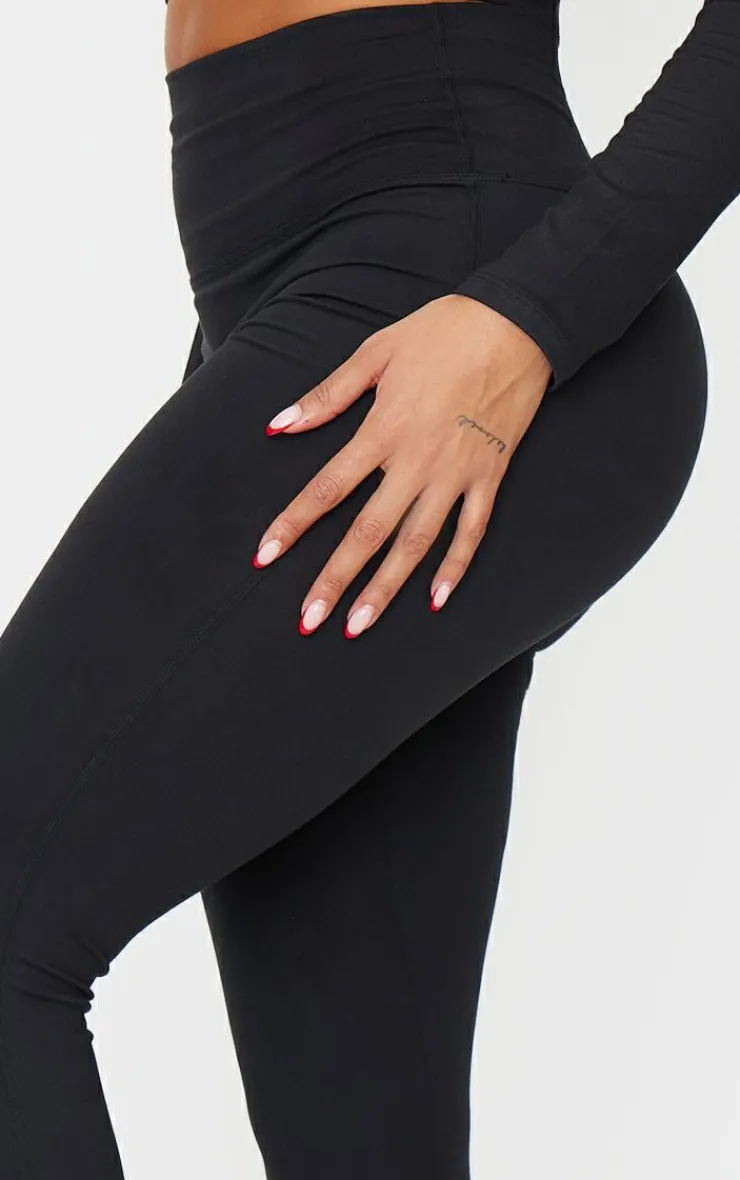 PrettyLittleThing Snatched*Shape Sculpt High Waisted Side Split Leggings