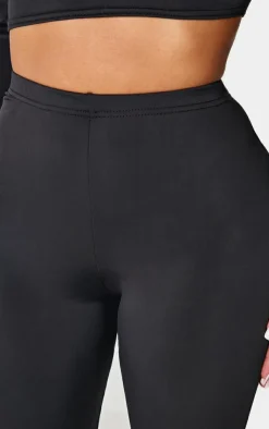 Outlet PrettyLittleThing Shape Sculpt High Waisted Flared Pants Black