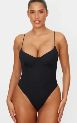 Shape Sculpt Underwired Bodysuit-PrettyLittleThing Sale