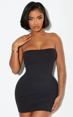 PrettyLittleThing Snatched*Shape Sculpted Bandeau Bodycon Dress